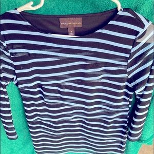 Dana Buchman 3/4 sleeve dress shirt